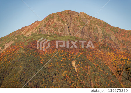 南アルプス・鳳凰三山・杖立峠から見る朝の北岳 南アルプス・鳳凰三山・杖立峠から見る朝の北岳 139375850