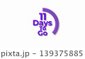 11 days to go countdown timer sign in purple color with a circular abstract graphic element for business promotion and event marketing announcements 11 days to go countdown timer sign in purple color with a circular abstract graphic element for business promotion and event marketing announcements 139375885