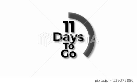 11 days to go countdown timer sign with abstract circular pattern design element for marketing events and promotion business deadline announcement 11 days to go countdown timer sign with abstract circular pattern design element for marketing events and promotion business deadline announcement 139375886