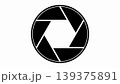 A clean and simple black and white camera shutter icon. This graphic design element represents a mechanical lens aperture, perfect for themes related to photography, video production, and imaging. A clean and simple black and white camera shutter icon. This graphic design element represents a mechanical lens aperture, perfect for themes related to photography, video production, and imaging. 139375891