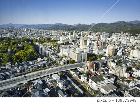 都市の風景　山形市全景 139375949