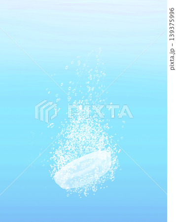 お湯の中で溶ける入浴剤 139375996