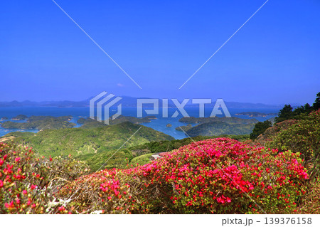 長串山公園・ツツジ(長崎県・佐世保市) 長串山公園・ツツジ(長崎県・佐世保市) 139376158
