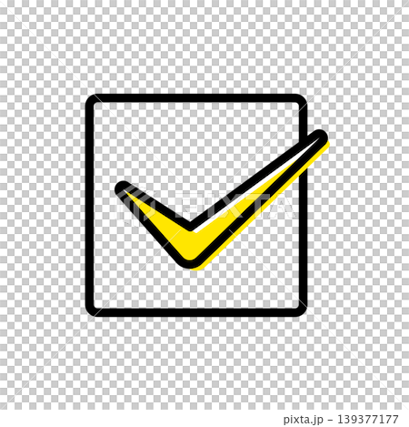 ビジネスで活用できるチェックボックスのイラスト素材 139377177