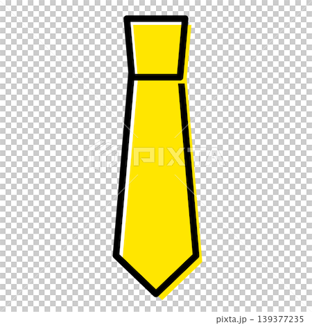 ネクタイのシンプルなベクターイラスト ネクタイのシンプルなベクターイラスト 139377235