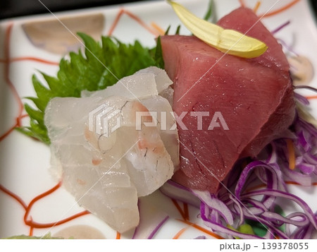 懐石料理で出たお造り 懐石料理で出たお造り 139378055
