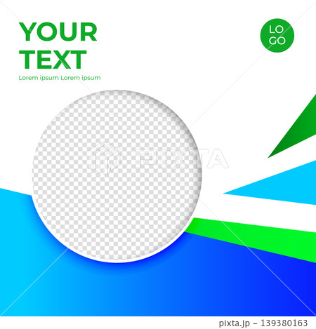 Social media business post banner with image space 139380163