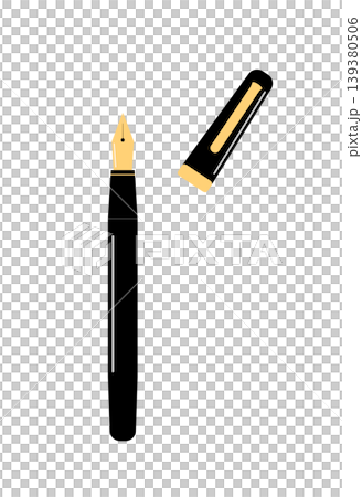 Fountain pen illustration Fountain pen illustration 139380506