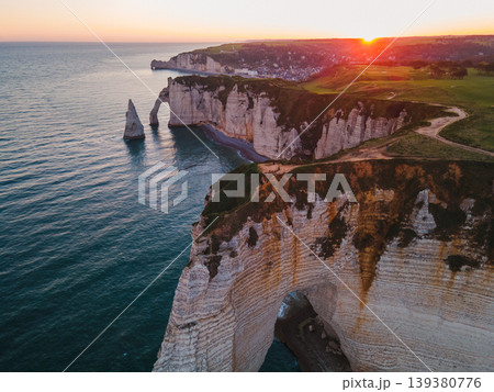 Cliffs and Waters of Etretat Cliffs and Waters of Etretat 139380776