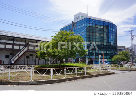 神奈川県横浜市港北区の新横浜駅篠原口周辺の街並みの風景 神奈川県横浜市港北区の新横浜駅篠原口周辺の街並みの風景 139380864
