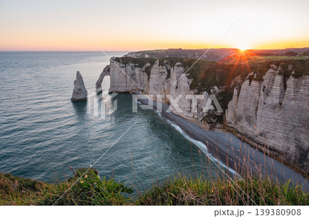 Cliffs and Waters of Etretat Cliffs and Waters of Etretat 139380908