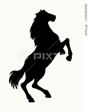 Vector drawing. Man on the horse Vector drawing. Man on the horse 139380990