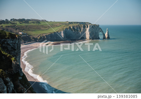 Cliffs and Waters of Etretat 139381085