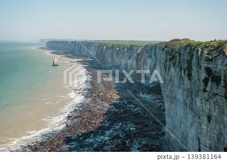 Cliffs and Waters of Etretat 139381164
