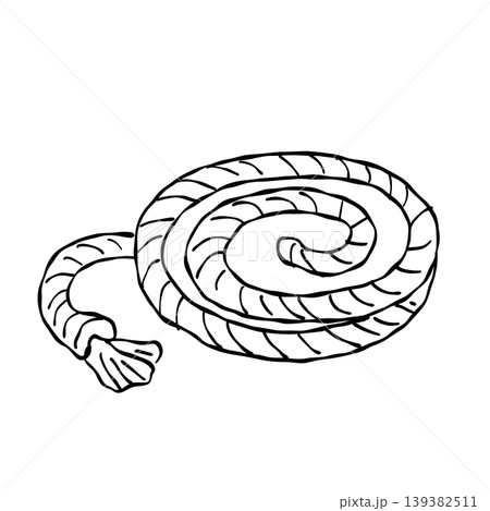Western Rope Lasso Clipart Cowboy Lariat Rope Coiled Ranch Farm Western Illustration 139382511
