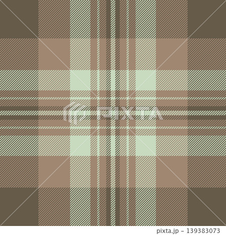 Thread texture vector background, improvement seamless check plaid. School textile tartan fabric pattern in pastel and light colors. 139383073