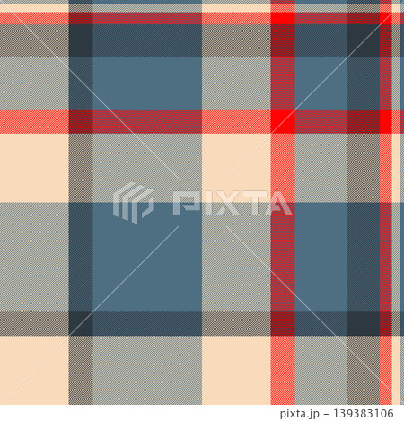 Attire plaid seamless vector, micro pattern check background. Random texture textile fabric tartan in cyan and light colors. Attire plaid seamless vector, micro pattern check background. Random texture textile fabric tartan in cyan and light colors. 139383106