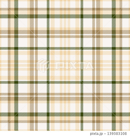 Ireland check texture tartan, birthday background plaid vector. Minimal textile seamless fabric pattern in white and light colors. 139383108