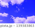 雲のある青空(壁紙素材) 139383863