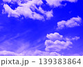 雲のある青空(壁紙素材) 139383864