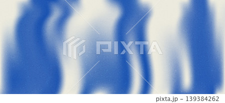 Abstract smooth navy blue and white grain gradient. Fluid background with blur sand gradation lines. Liquid speckle noise soft template for trendy design. Vector blue grainy retro gradient for banner 139384262