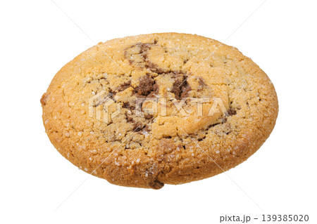 shortbread cookie isolated on white background shortbread cookie isolated on white background 139385020