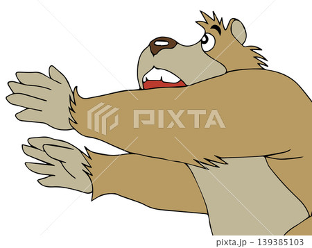 愉快な動物イラスト☆クマさん 愉快な動物イラスト☆クマさん 139385103