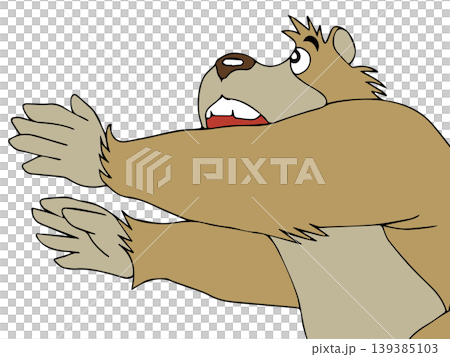 愉快な動物イラスト☆クマさん 愉快な動物イラスト☆クマさん 139385103