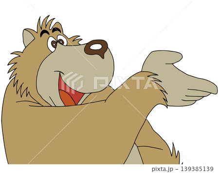 愉快な動物イラスト☆クマさん 愉快な動物イラスト☆クマさん 139385139