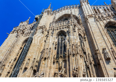 Milan Cathedral, or Metropolitan Cathedral-Basilica of the Nativity of Saint Mary, is the cathedral church of Milan, Lombardy, Italy Milan Cathedral, or Metropolitan Cathedral-Basilica of the Nativity of Saint Mary, is the cathedral church of Milan, Lombardy, Italy 139385327