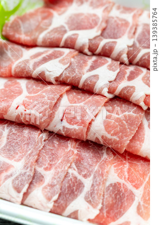 豚しゃぶ用の生肉 豚しゃぶ用の生肉 139385764