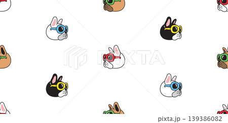french bulldog dog seamless pattern sunglasses face head puppy pet cartoon doodle vector gift wrapping paper repeat wallpaper tile background illustration isolated design french bulldog dog seamless pattern sunglasses face head puppy pet cartoon doodle vector gift wrapping paper repeat wallpaper tile background illustration isolated design 139386082