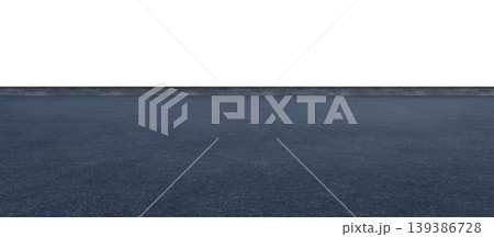 3d rendering asphalt road pavement floor with...のイラスト素材 [139386728] - PIXTA