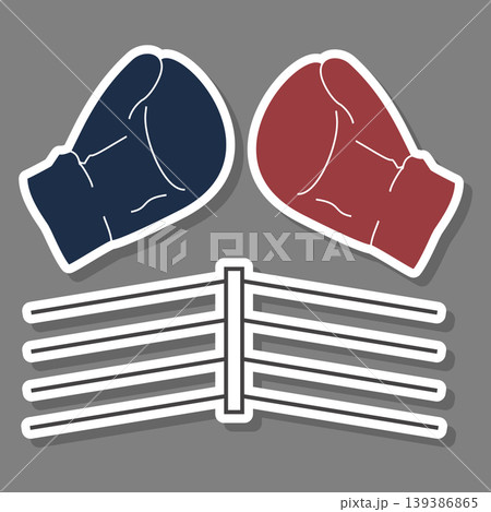 Collection accessory for sport game boxing 139386865