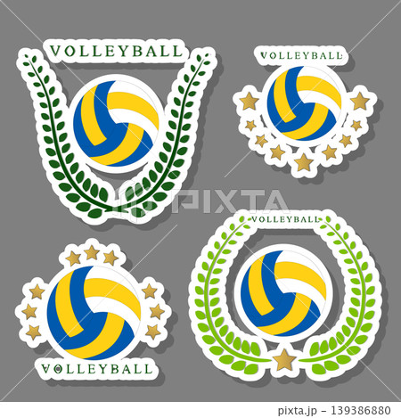 Collection accessory for sport game volleyball Collection accessory for sport game volleyball 139386880