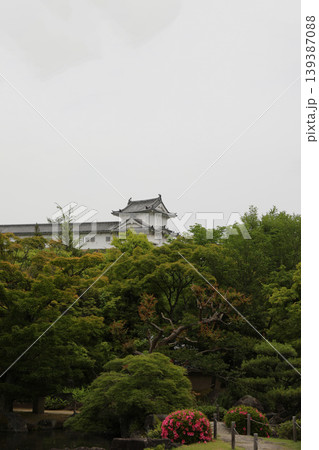 春の公園の庭園風景 139387088