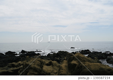 野島崎から見渡せる太平洋 139387154