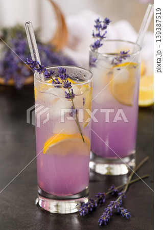 Homemade Lavender Lemonade 139387519