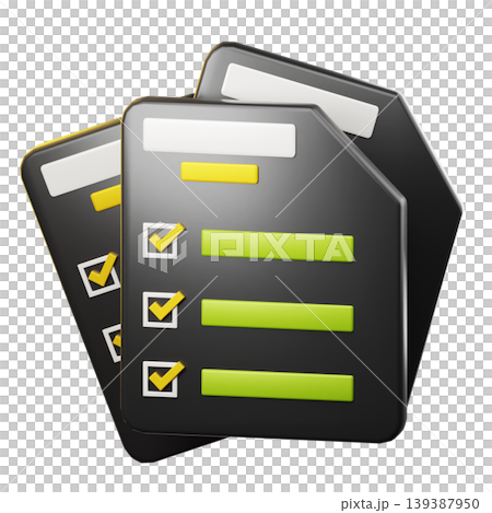 Document Sheet 3d render icon Document Sheet 3d render icon 139387950
