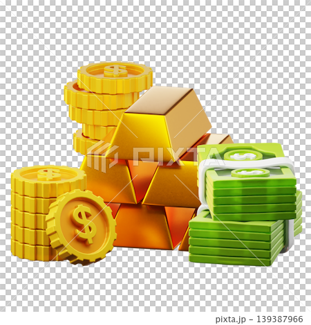 Wealth Management 3d render icon Wealth Management 3d render icon 139387966