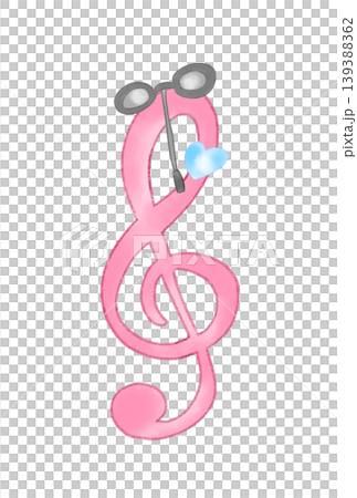 Musical notes with wedding accessories Musical notes with wedding accessories 139388362