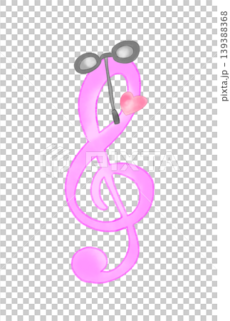 Musical notes with wedding accessories Musical notes with wedding accessories 139388368