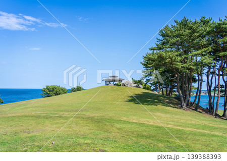 「青森県」新緑薫る初夏の種差海岸・八戸市 「青森県」新緑薫る初夏の種差海岸・八戸市 139388393