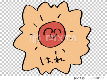 晴れ　ステッカー 139388463