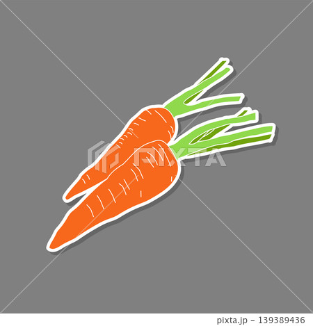 Sweet juicy tasty natural eco product carrot 139389436
