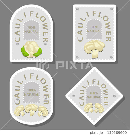 Set natural eco product vegetable cauliflower Set natural eco product vegetable cauliflower 139389600