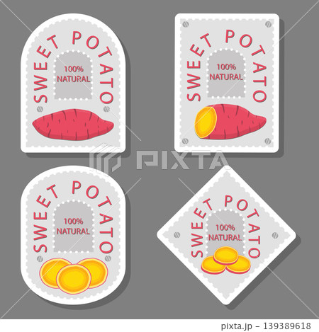 Whole vegetable sweet potato Whole vegetable sweet potato 139389618