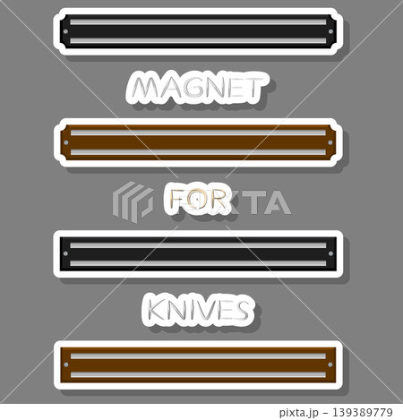 set different types magnets different size for knives set different types magnets different size for knives 139389779