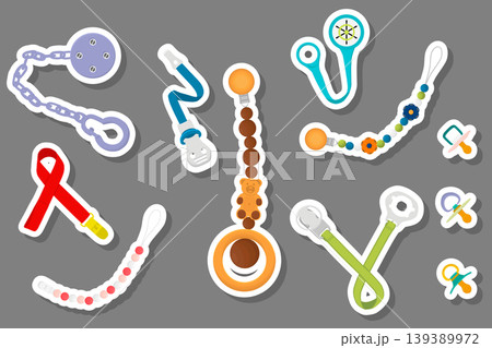 Big colored fashion baby pacifiers, dummy with rubber holder nipple Big colored fashion baby pacifiers, dummy with rubber holder nipple 139389972