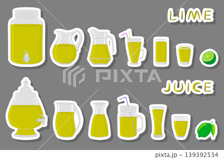 Illustration on theme big kit different types glassware 139392534